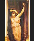Lord Frederick Leighton Famous Paintings - The Last Watch of Hero